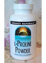 Source Naturals, L-Proline Powder